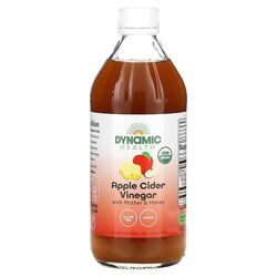  Dynamic Health необработанный органический яблочный уксус с маткой и медом