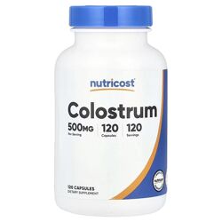 Nutricost Молозиво. 500 мг, 120 капсул