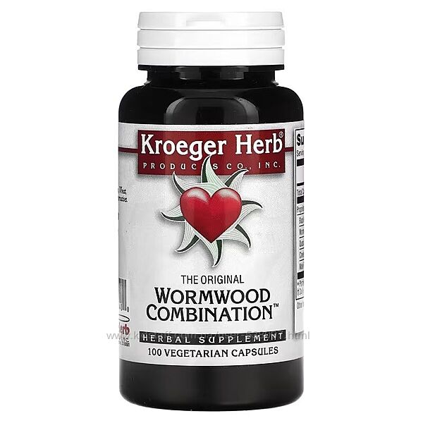Kroeger Herb Co The Original Wormwood Combination антипаразитарный комплекс