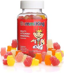 GummiKing Мультивитамины и минералы для детей. 60 жевательных таблето