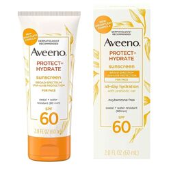 Aveeno Protect  Hydrate солнцезащитное средство для лица SPF 60. 60 мл