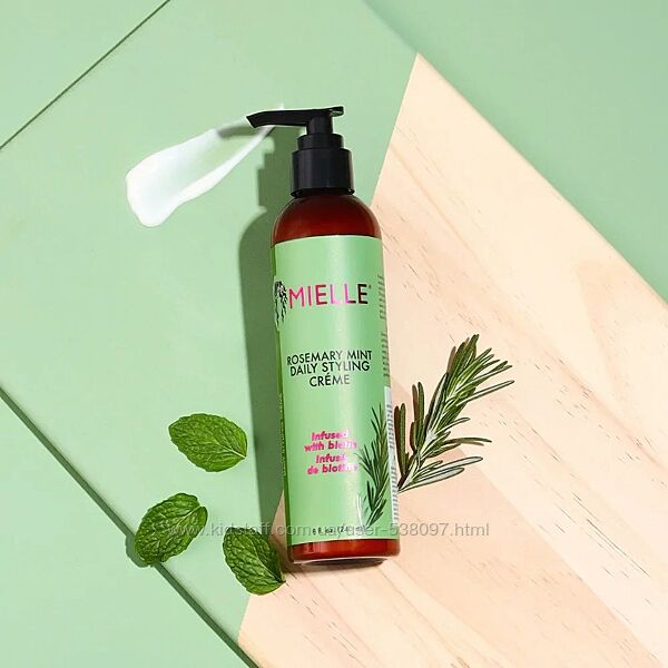 Mielle Daily Styling Creme крем для волос розмарин и мята. 240 мл