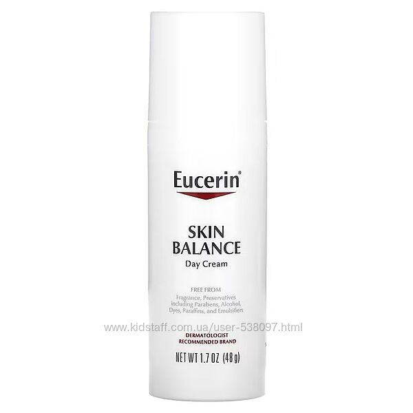 Eucerin Skin Balance дневной крем для лица. 48 г
