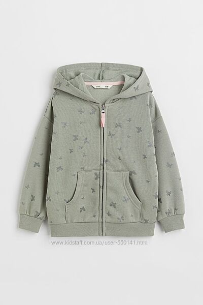 Свитшот толстовка худи H&M девочке 8-10 лет 134-140см бу в идеале