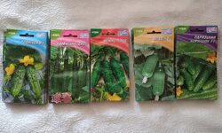 Насіння помідорів, огірків, квітів, люффа мочалка