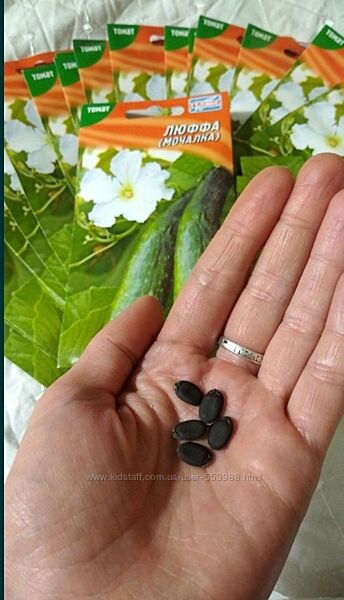 Люффа мочалка насіння люффи