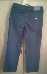 Б/У Джинсы мужские черные Armani Jeans Giorgio Armani хлопок размер 30