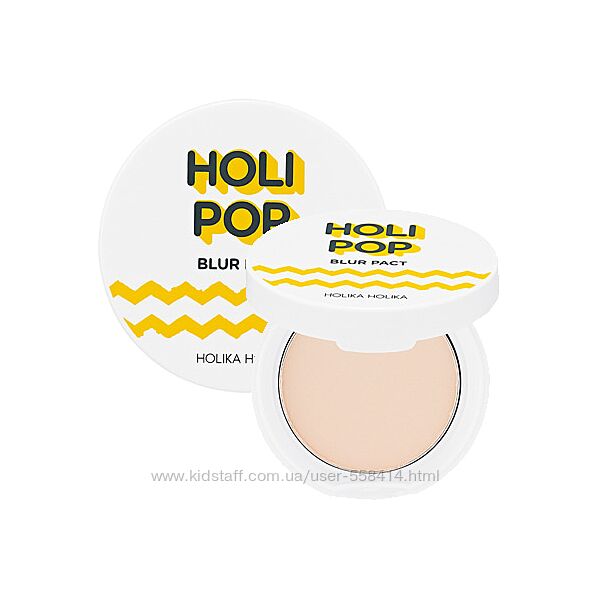 Компактная пудра для лица Holika Holika Holi Pop Blur Pact SPF 30 PA