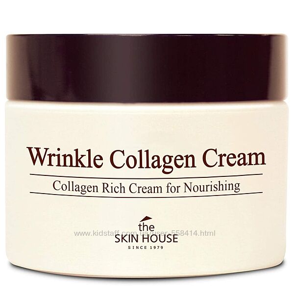 Антивіковий крем з морським колагеном The Skin House Wrinkle Collagen Cream