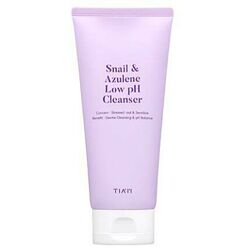 Очисний слабокислотний гель для вмивання TIAM Snail Azulene Low pH Cleanser