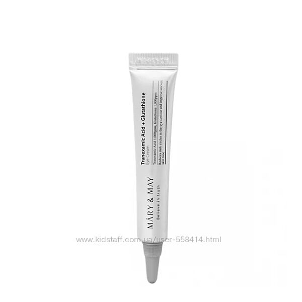 Освітлювальний крем під очі Mary May Tranexamic Acid Glutathion Eye Cream