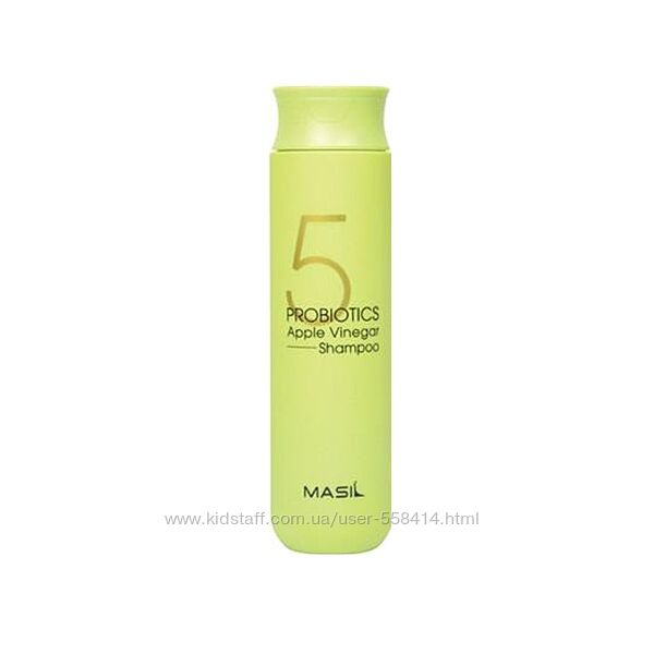 Шампунь для волосся з пробіотиками Masil 5 Probiotics Apple Vinegar Shampoo
