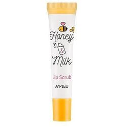 Молочно-медовый скраб для губ A&acutePieu Honey & Milk Lip Scrub 8 ml