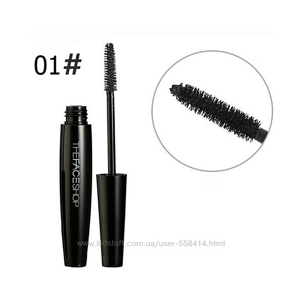 Подкручивающая тушь для ресниц The Face Shop Freshian Big Mascara Curling