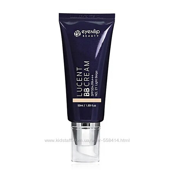 Зволожуючий ББ крем Eyenlip Lucent BB Cream SPF 50 PA 50 ml 21 23 Beige 