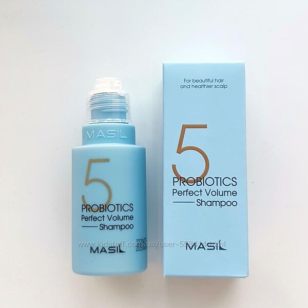 Мягкий шампунь для объема волос Masil 5 Probiotics Perfect Volume Shampoo