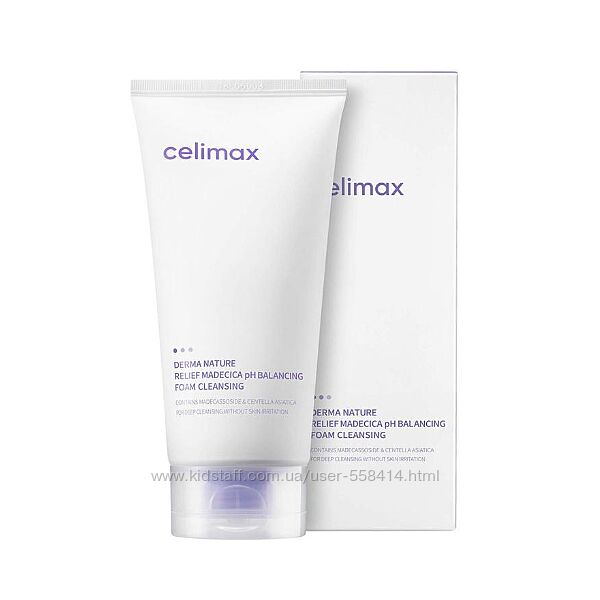 Пенка Celimax Derma Nature Relief Madecica pH Balancing Foam Cleansing