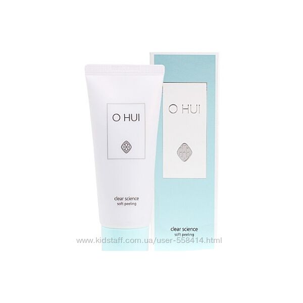 Мяка пілінг-скатка для обличчя з ензимами O HUI Clear Science Soft Peeling