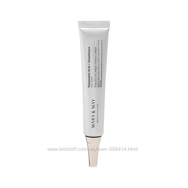 Освітлюючий крем під очі Mary May Tranexamic Acid Glutathion Eye Cream 30ml