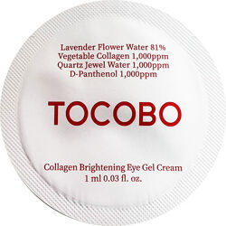 Освітлювальний гель-крем під очі Tocobo Collagen Brightening Eye Gel Cream