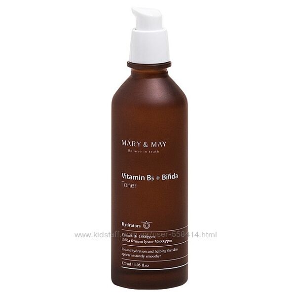Тонер для обличчя з біфідобактеріями Mary&May Vitamine B5 Bifida Toner