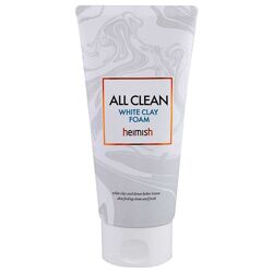 Очищаюча пінка для вмивання обличчя Heimish All Clean White Clay Foam 150ml