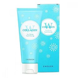 Пінка для вмивання обличчя Enough W Collagen Pure Shining Foam Cleansing