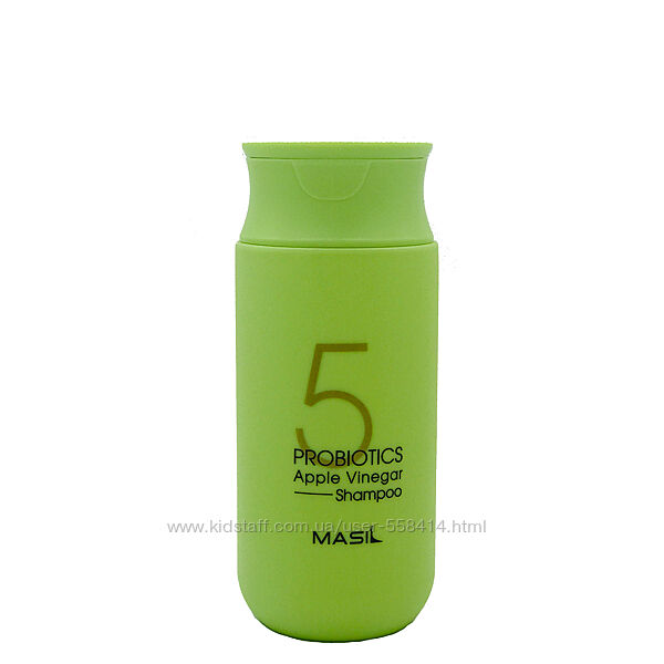 Мякий шампунь для чутливої шкіри Masil 5 Probiotics Apple Vinegar Shampoo