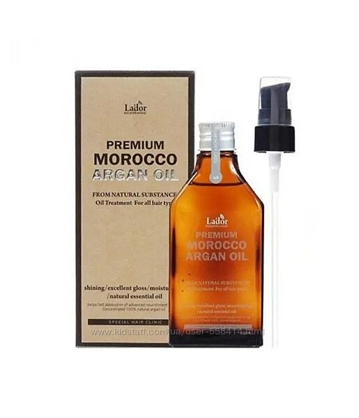 Арганова олія для волосся Lador Premium Morocco Argan Oil 100 ml