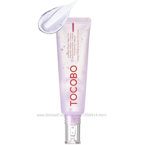 Освітлювальний гель-крем під очі Tocobo Collagen Brightening Eye Gel Cream