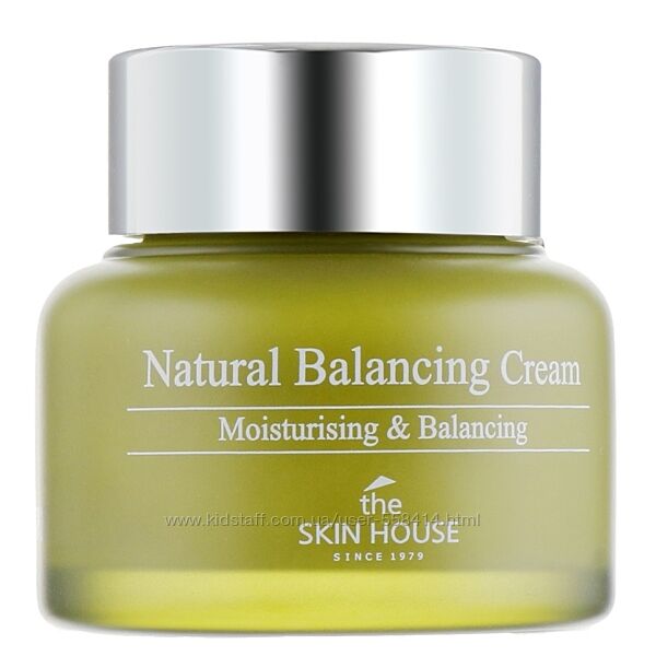 Балансуючий крем для жирної шкіри The Skin House Natural Balancing Cream