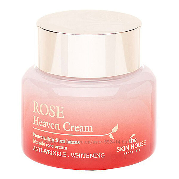 Омолоджувальний крем для шкіри обличчя The Skin House Rose Heaven Cream