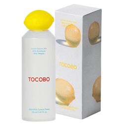Лимонний тонер для обличчя з кислотами Tocobo AHA BHA Lemon Toner 30/150 мл