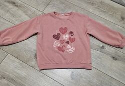 Кофта на флисе 5/6 лет в отличном состоянии