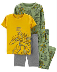 Пижама Carters Америка 7-14 лет 122-160 см для мальчика Картерс с роботами