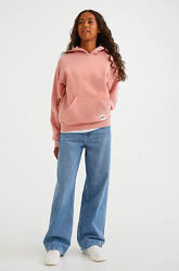 Худи кофта H&M Англия 170 см 14 лет девочке подростковая Old Rose Oversized