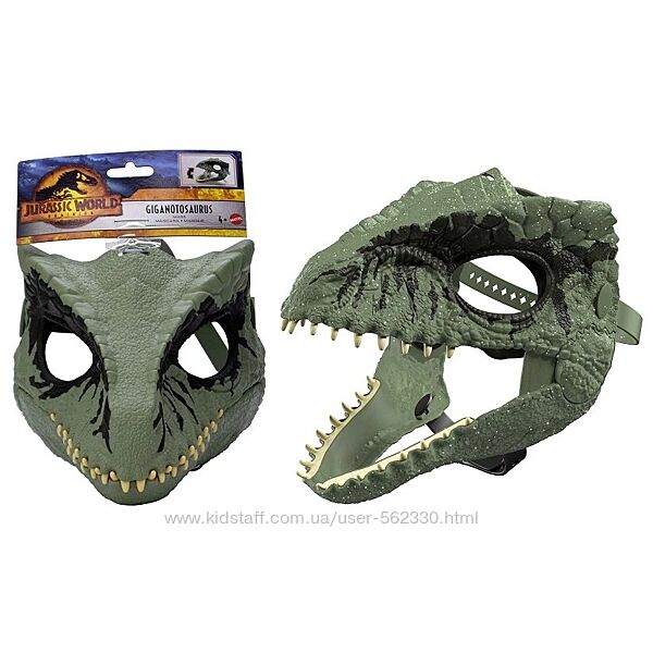 Маска Динозавра Гигант Доминион движимой челюстью Jurassic World GWM56