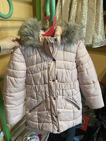 Куртка пальто palomino для девочки еврозима холодный демисезон c&a р. 128
