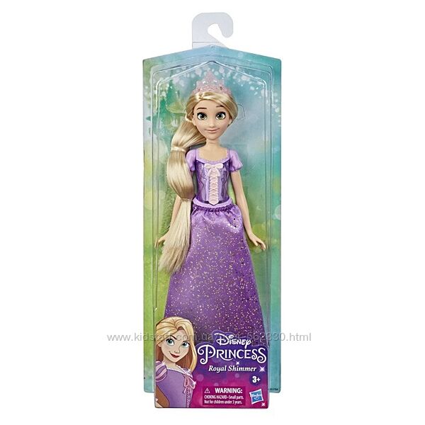Кукла Disney Princess Royal shimmer Rapunzel Принцесса Рапунцель Мерцание 