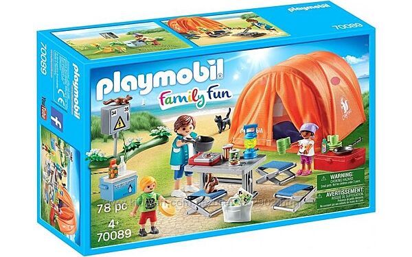 Playmobil Family fun 70089 Сімейний похід Family Camping
