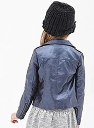 Эффектная куртка - косуха Forever 21 на девочку  на рост 146-152 см  