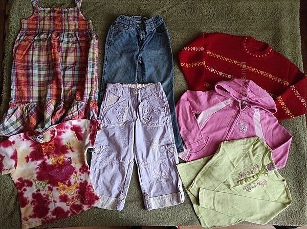 Комплект якісного та зручного одягу для дівчинки 5-6 рочків