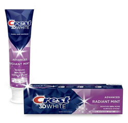 Отбеливающая зубная паста Crest 3D White Advanced Radiant Mint, 93 грамма