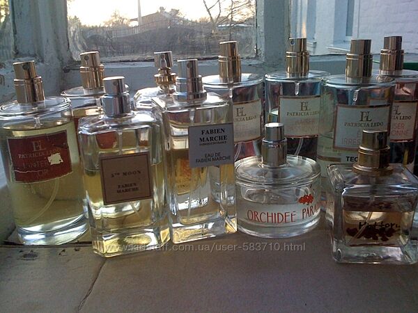 Різні брендові парфуми 50-100 мл. шикарні. залишки у флаконах. 