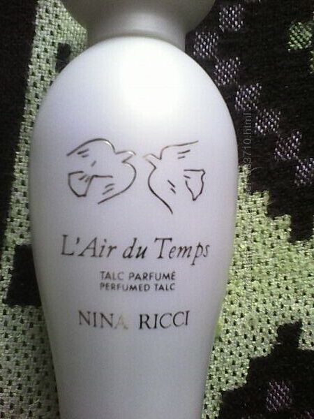 L&acuteAir du Temps Nina Ricci 150 грам тальк парфумований вінтаж.