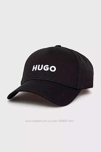 Кепка HUGO HUGO BOSS Чорний колір .  Нова, оригінал. 