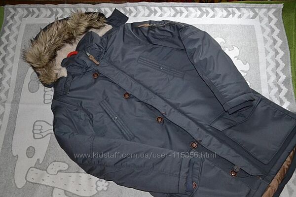 Зимняя куртка-парка H&M для мальчика р.170