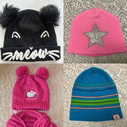 Шапка, шарф, перчатки Hello Kitty, Н&М, Cleave