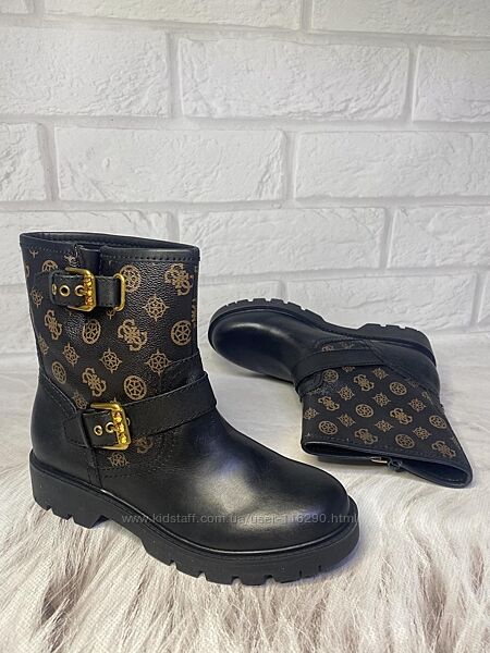 Шкіряні сапожки Челсі  Guess 