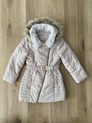 Пальто куртка TU зима 7-8 р 128 см